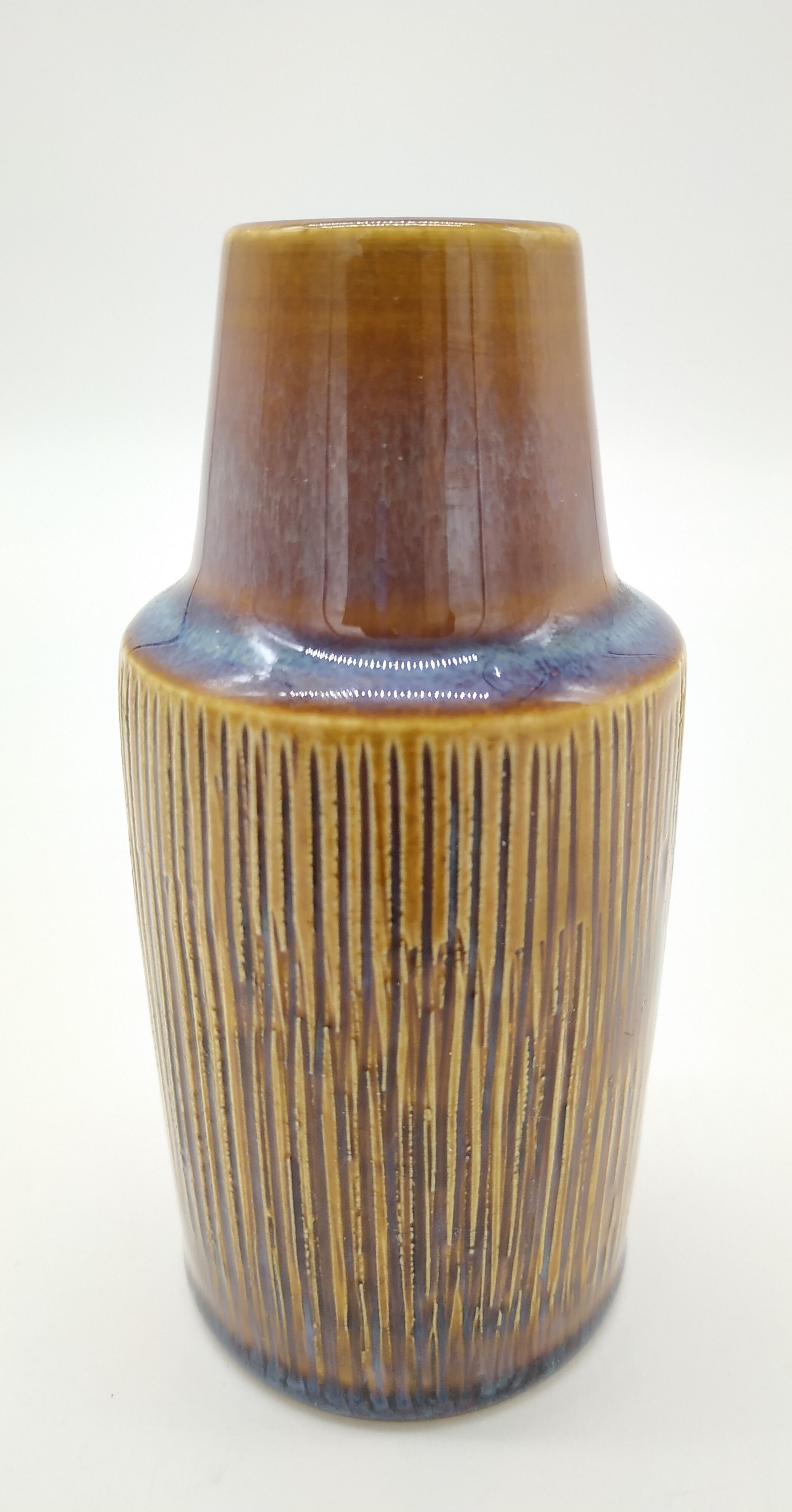 Danish vase from the Manilla series by Svend Aage Jensen for Sølhom from the 60s