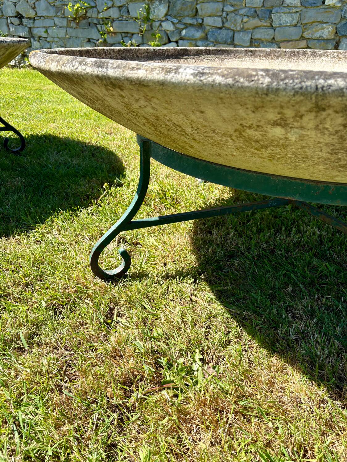 Paire de grandes coupes Willy Guhl – Eternit – jardinières - Années 60