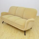 Canapé vintage en velours par Berga Mobler Suède 1940s