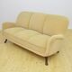 Vintage velvet sofa by Berga Mobler, Sweden 1940s