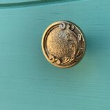 Vintage mint green chest of drawers 1950