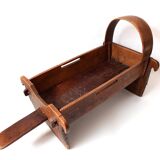 Antique Traditional Handmade Children's Crib Museum object Balkans 1890