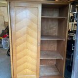 Vintage compass feet cabinet