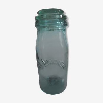 Jar green glass "La Lorraine" 1l