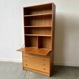 Mid-century teak wall unit by Sejling Skabe, Denmar