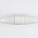 Wilhelm Wagenfeld Bauhaus White Double Sconce Wall Light, Germany, 1950s