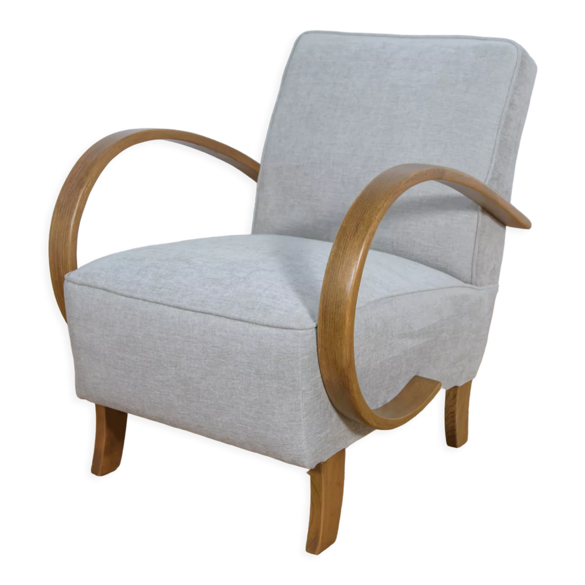 Model 410 armchair by Jindřich Halabala for Up Závody, 1930s