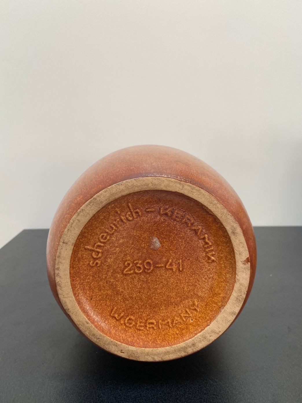 Vase Scheurich "Fat Lava" model 239-41