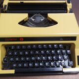 Typewriter Olympia Typist Yellow