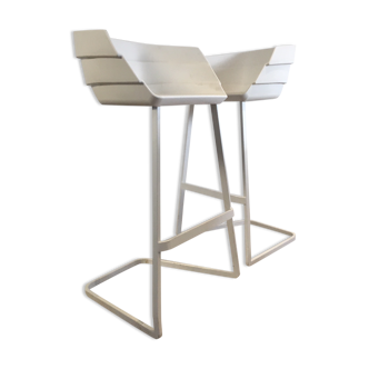 Pair of Rift stools by Patricia Urquiola