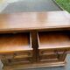English solid wood sideboard 2 drawers 2 doors