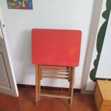 Foldable school desk from the 60s brand PLIDEAL