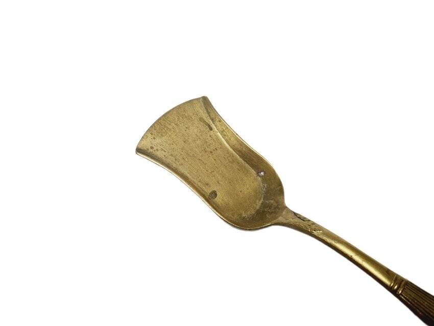 Art Nouveau style sugar bowl spoon by Hersch Mordka Spiro, Poland, 1930s