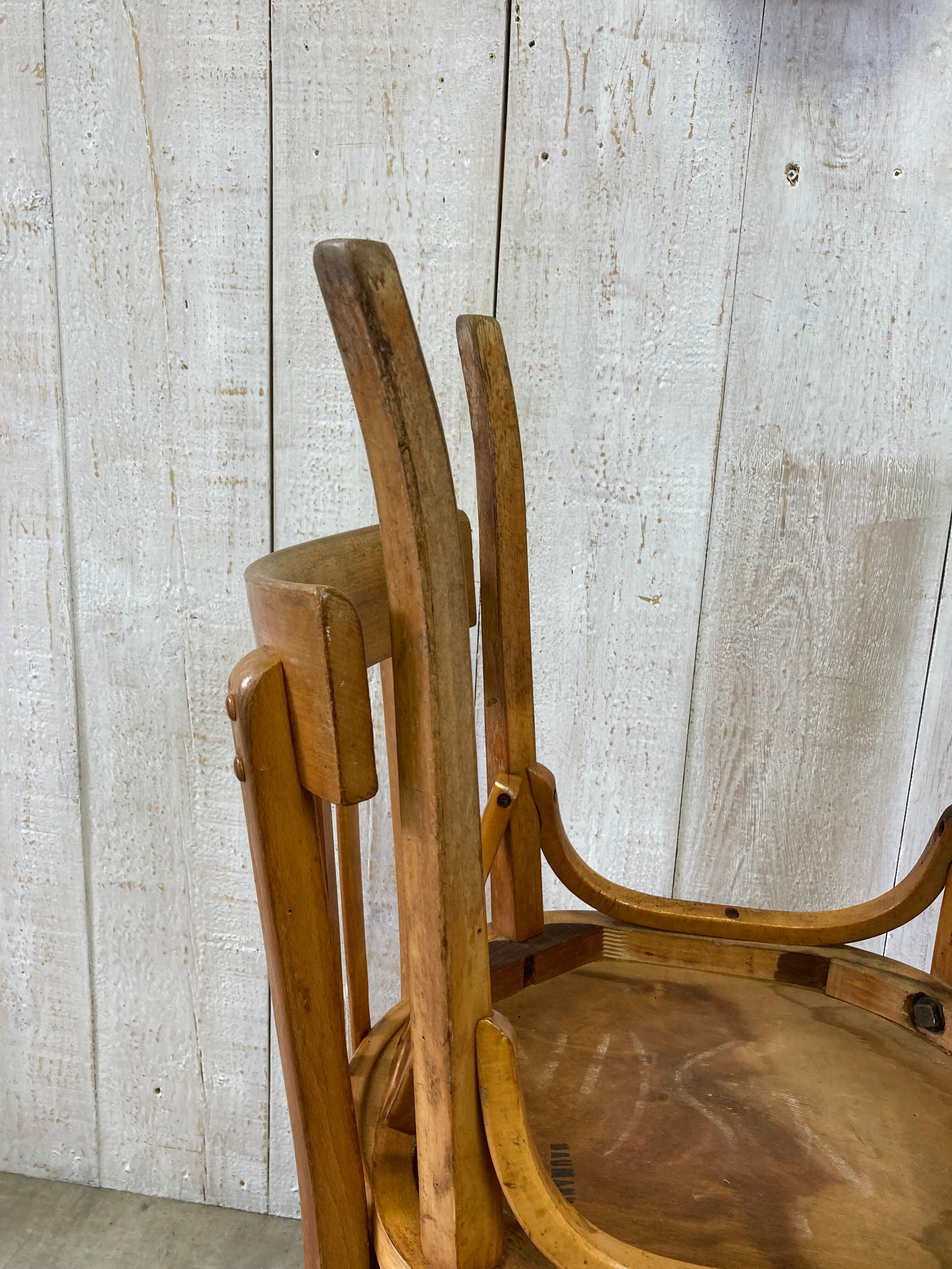 Paire chaises Baumann