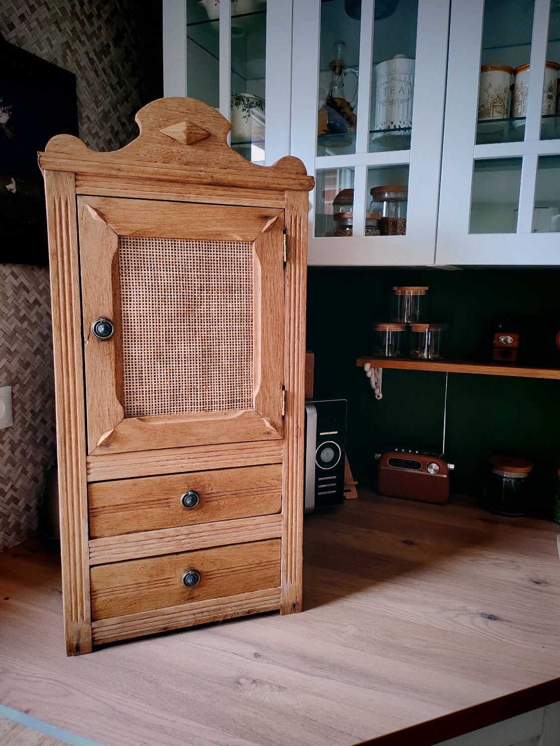 Small oak piece of furniture