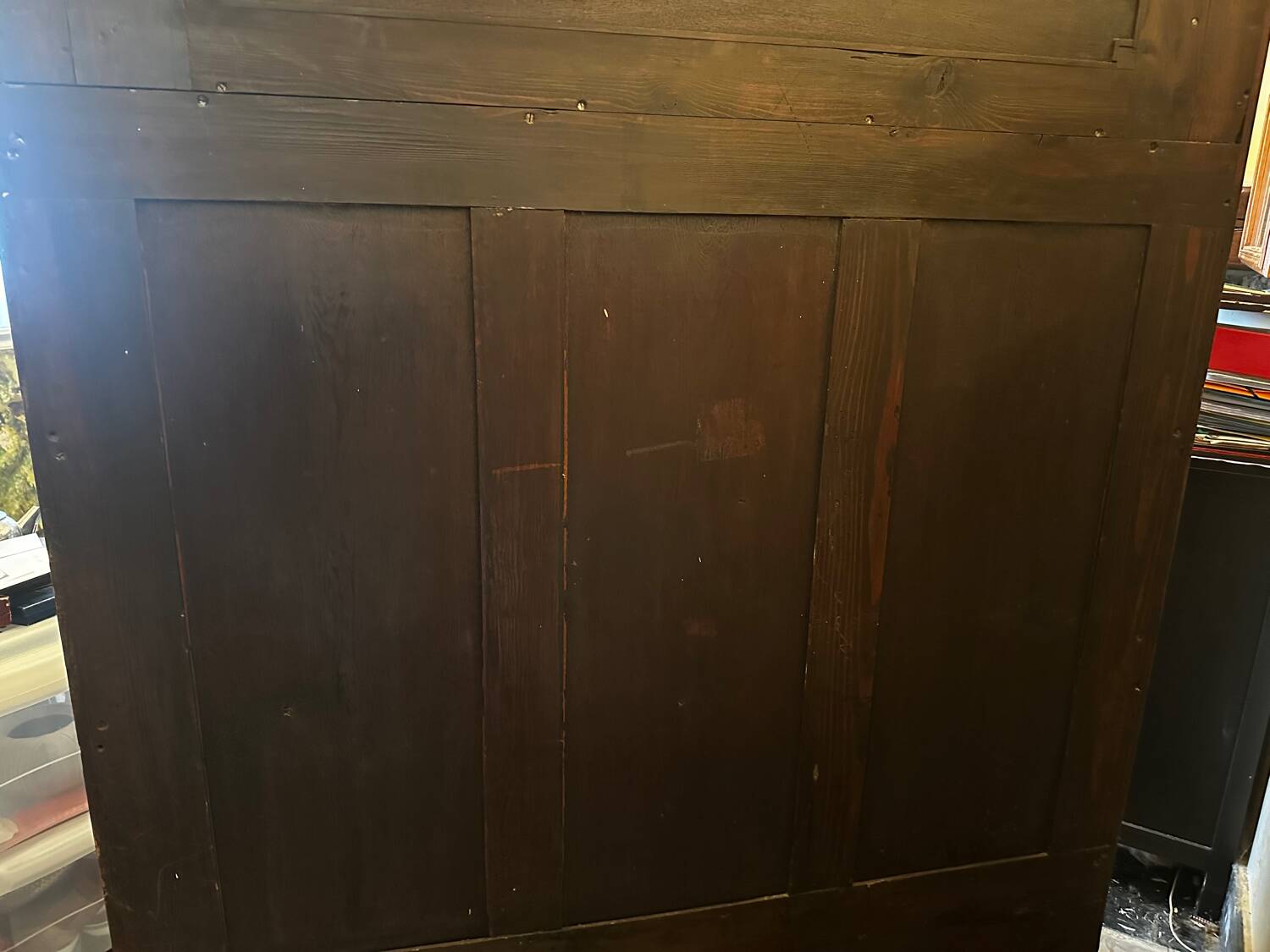 Large Renaissance Style Library Solid Oak 19th Century