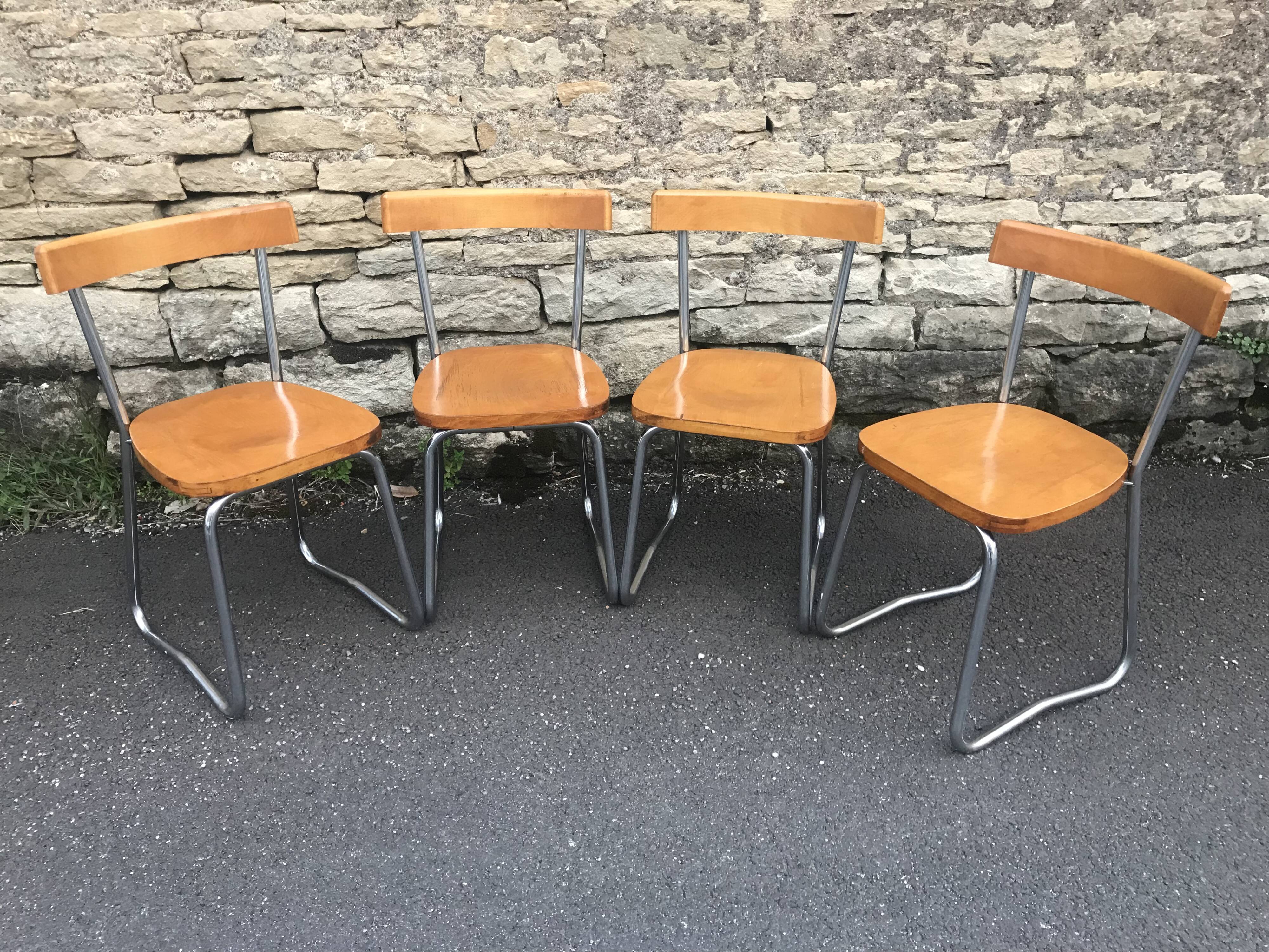 Luterma sled chairs