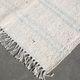 3x9 Soft Pink & Beige Turkish Woven Oushak Runner Rug, 79x266 Cm