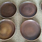 Series of 12 flat plates