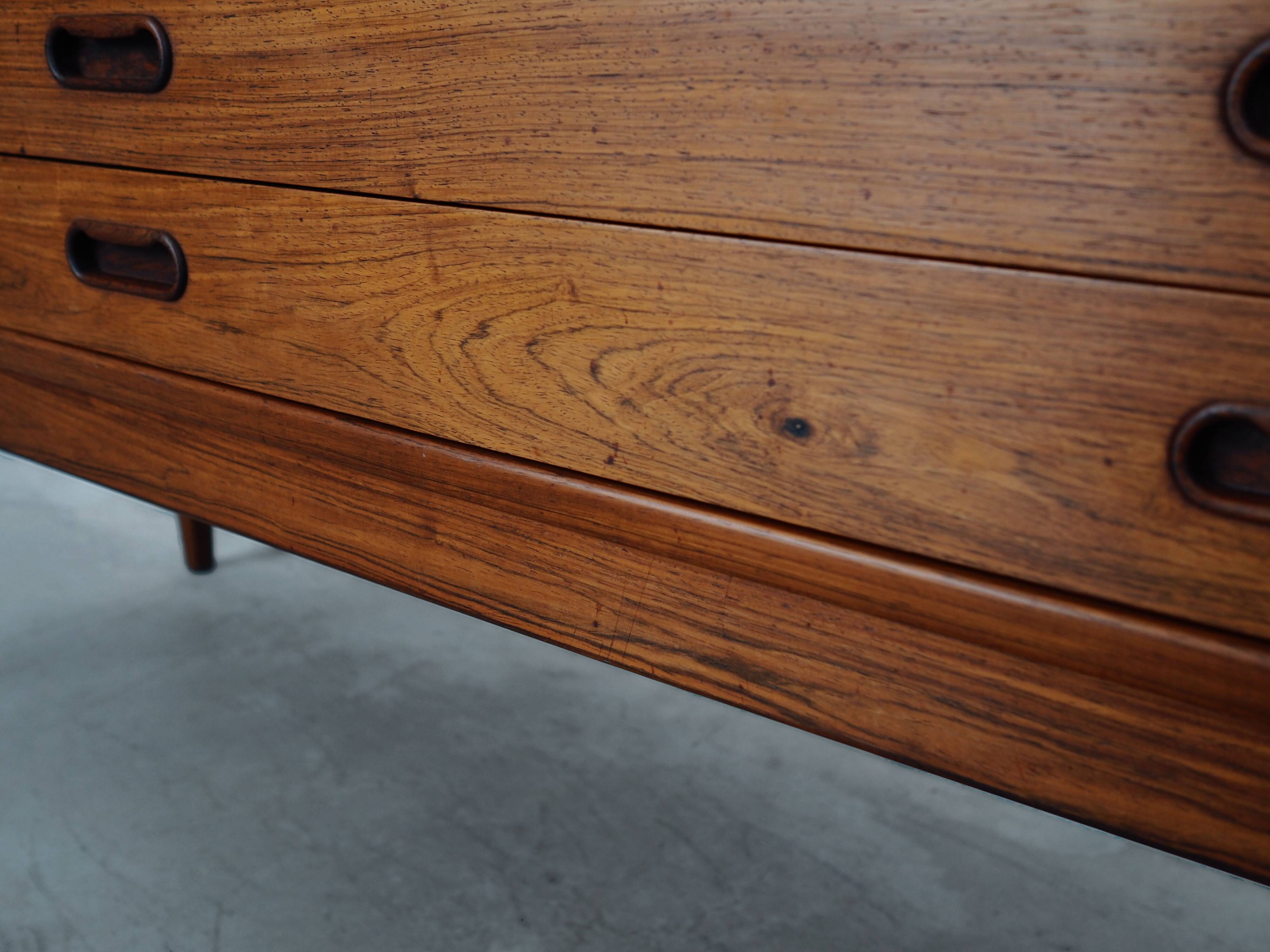 Buffet haut en palissandre, design danois, années 1960, designer : Severin Hansen