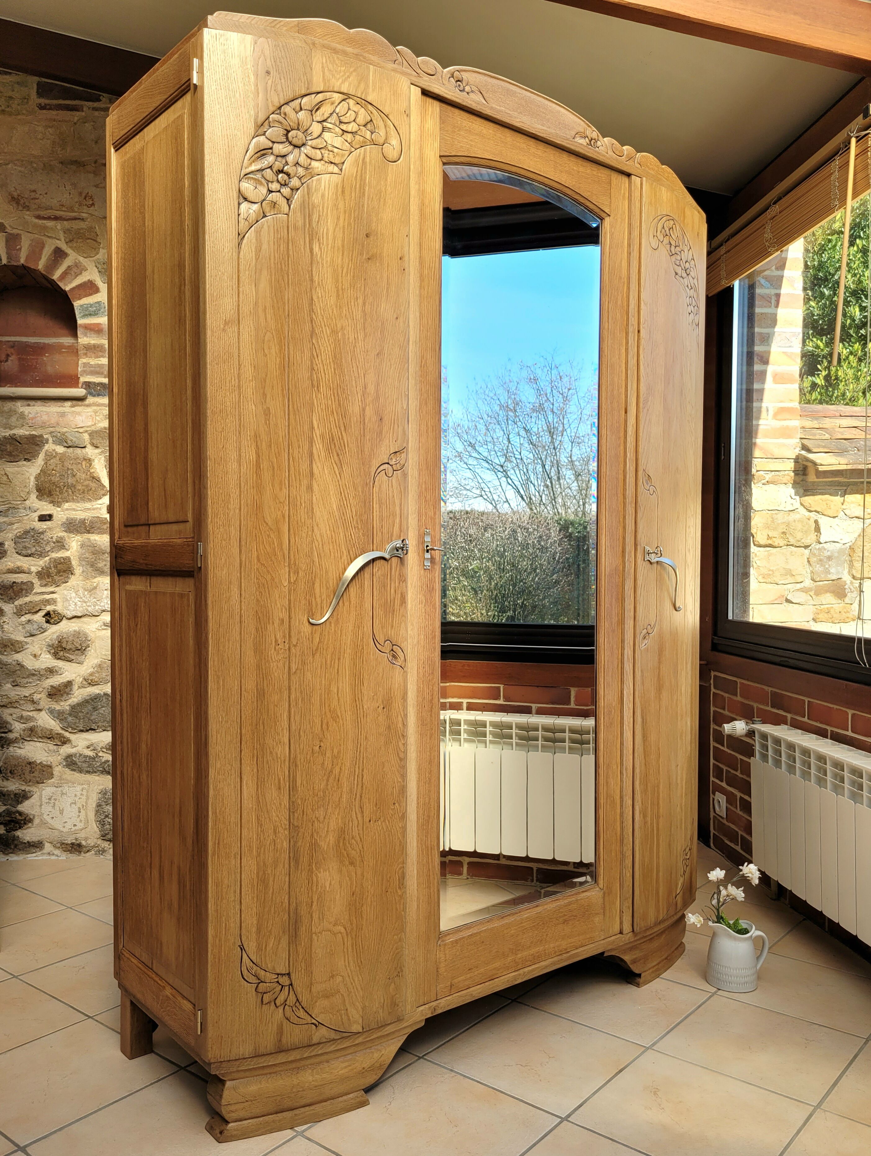 Art deco wardrobe