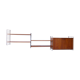 Scandinavian teak wall shelves and modular teak