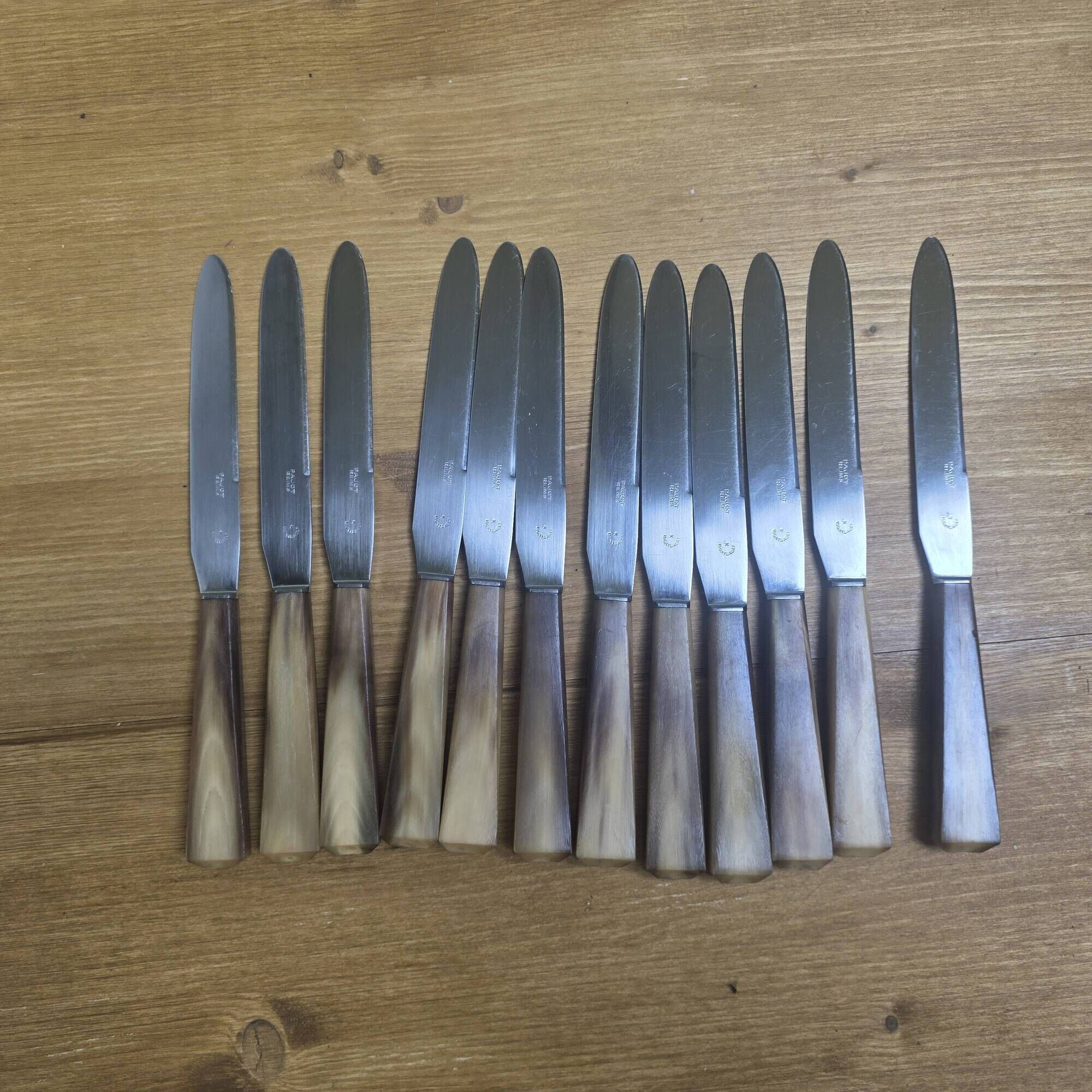 12 large knives Pajot Reims