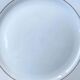 6 vintage white and gold porcelain dinner plates Kahla Gbr