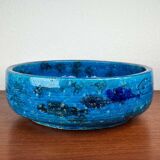 Bowl in the shape of a fish, modern fish from the mid-century by Aldo Londi for Bitossi, Italy, 1960s.