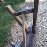 Oak farm bench