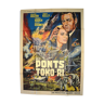 Affiche originale cinéma "Les Ponts de Toko-ri "1955 Grace Kelly, William Holden