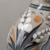 Hand-painted decorative ceramic cat from Tonala, Mexico.