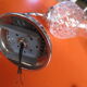 Pair of wall brackets in chromed metal and cut glass