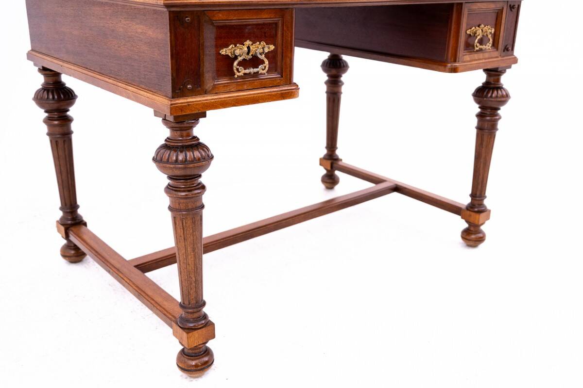 Desk with extension - secretary desk from the end of the 19th century, Northern Europe.