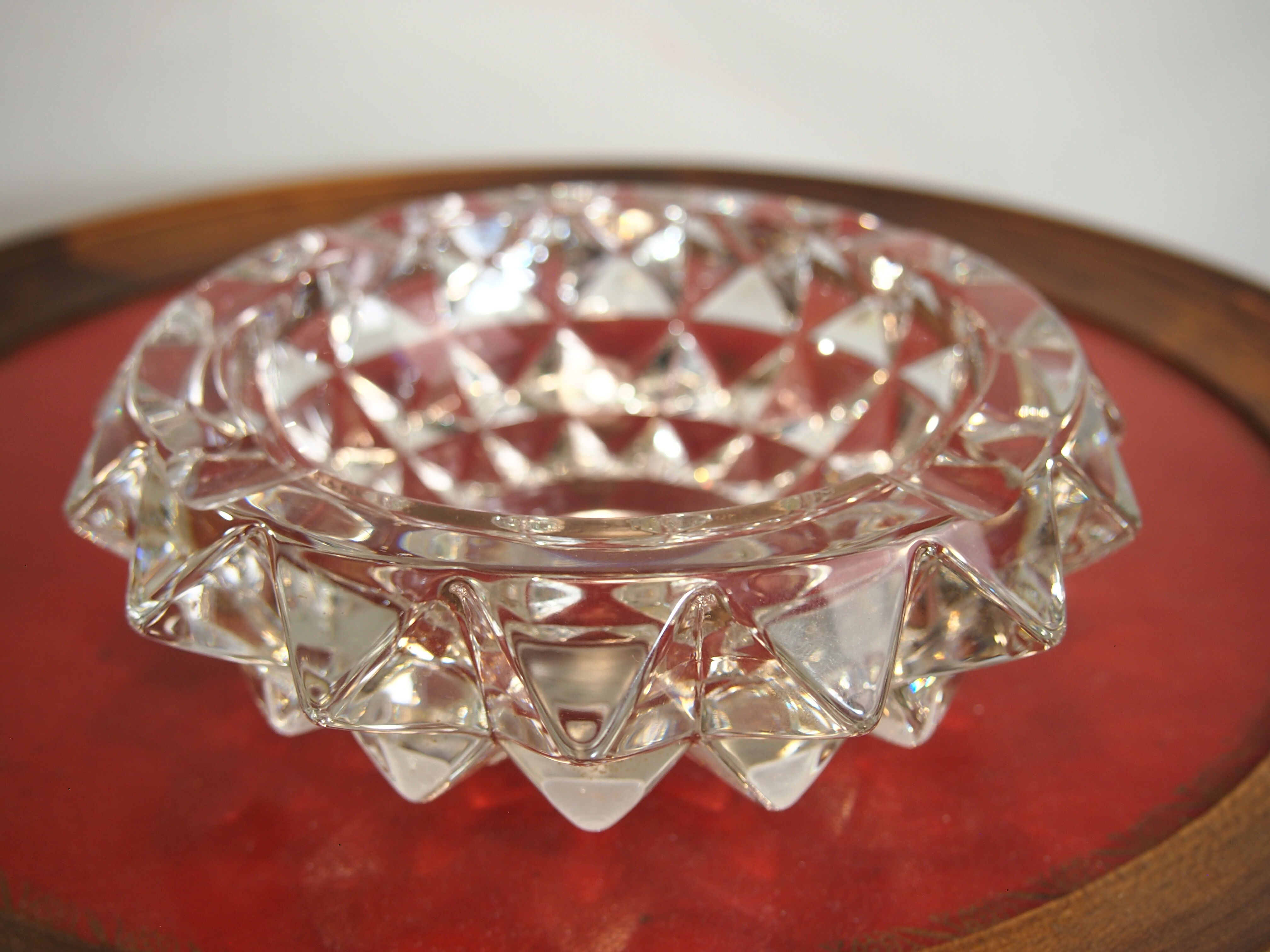 Glass/vintage ashtray