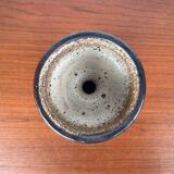 Mid-century modern Danish studio pottery candlestick by Tingkeramik, 1960s