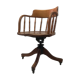 Adjustable swivel American armchair 1900