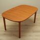 Table en teck, design danois, années 1970, fabricant : Farstrup Møbler