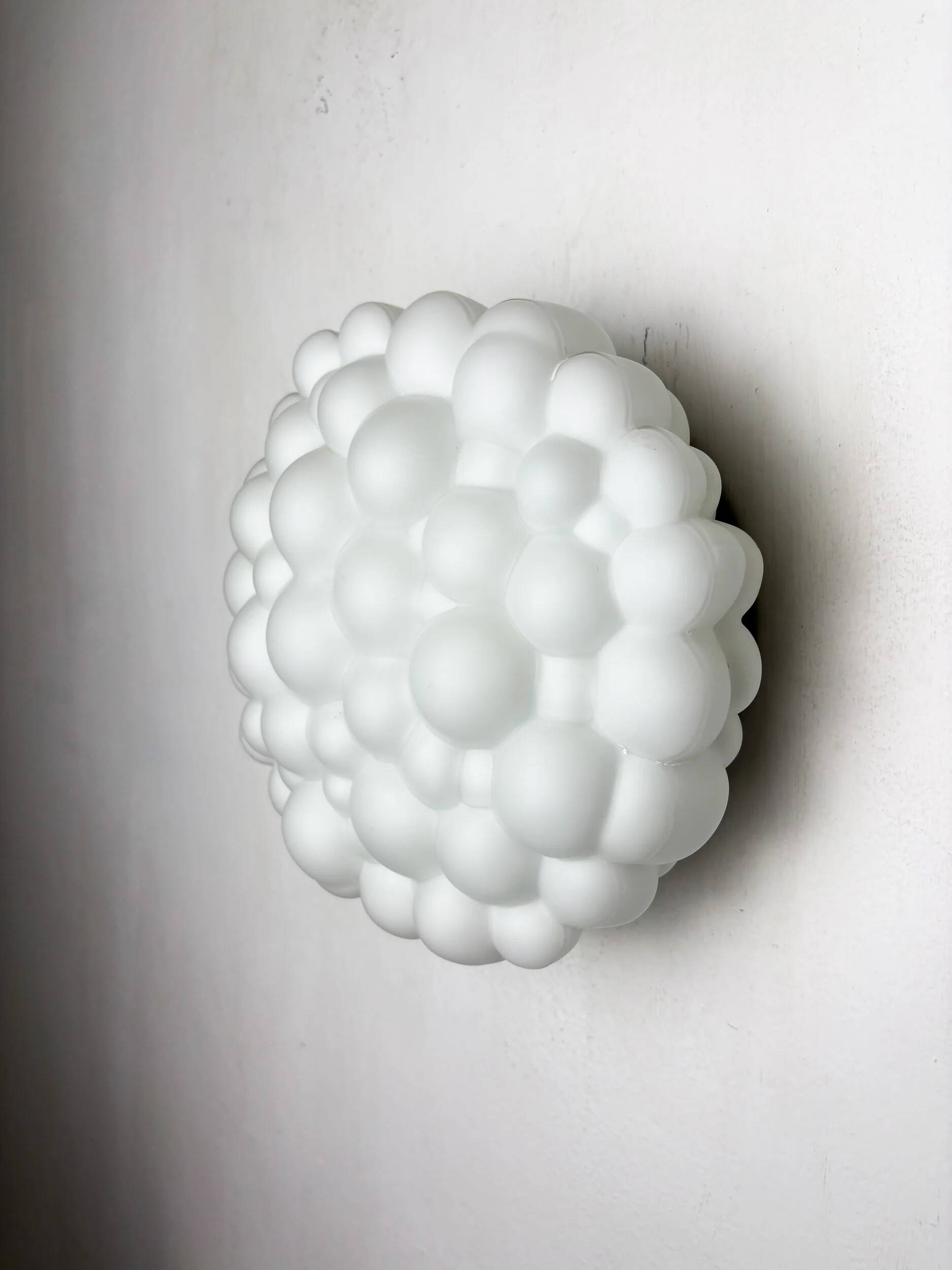 Bubbles wall lamp by Helena Tynell for Limburg, Germany, 1970