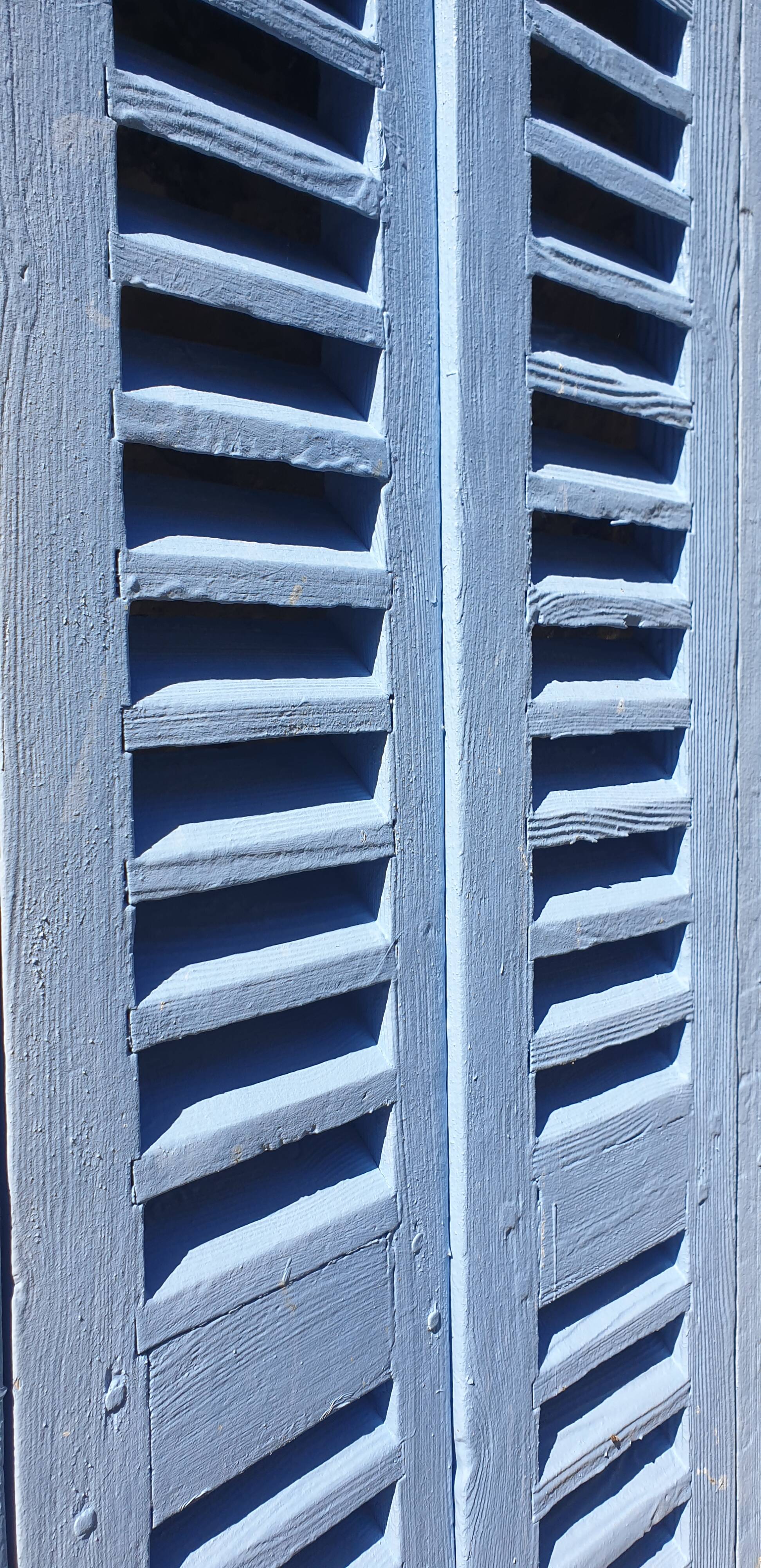 Set of Blue Shutters/Blinds - Late 19th Century