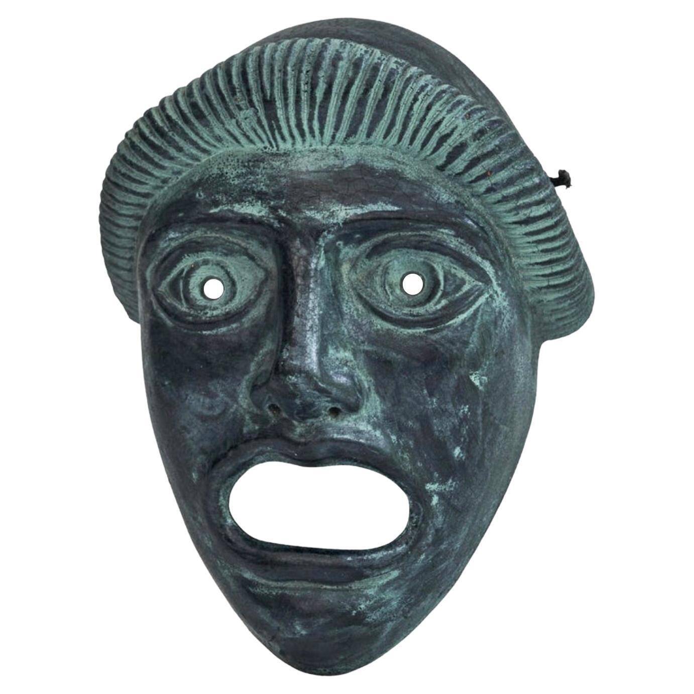 Mid-century Greek decorative mask