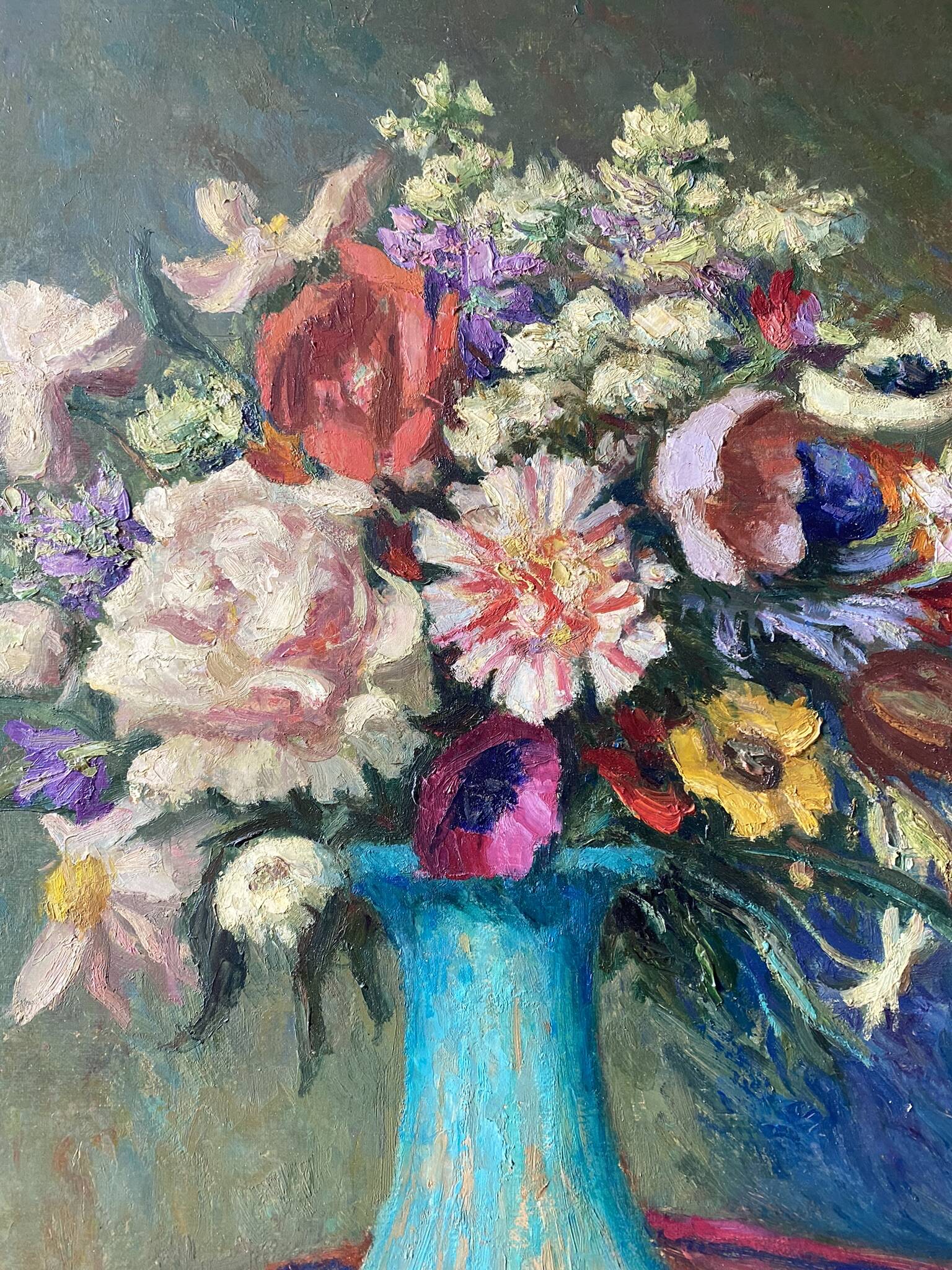 Bouquet of flowers signed Santini