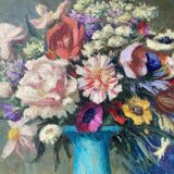 Bouquet of flowers signed Santini