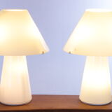 Set murano table lamps handmade, 1970s
