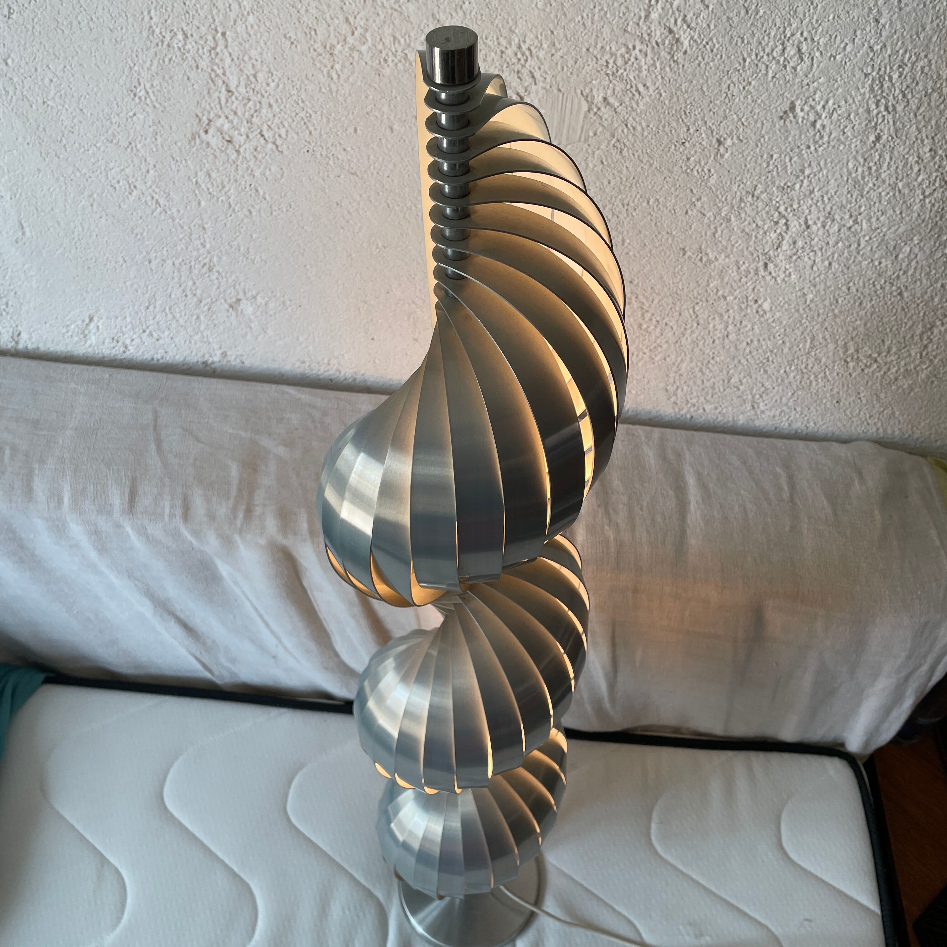 Design lamp Henri Mathieu floor lamp 1970 design