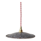 Workshop suspension in enamelled sheet metal