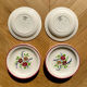 Set of 12 antique Sarreguemines Ermont plates.