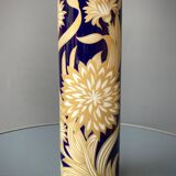 Set of 2 Royal Bavarian Echt Cobalt Porcelain Vases