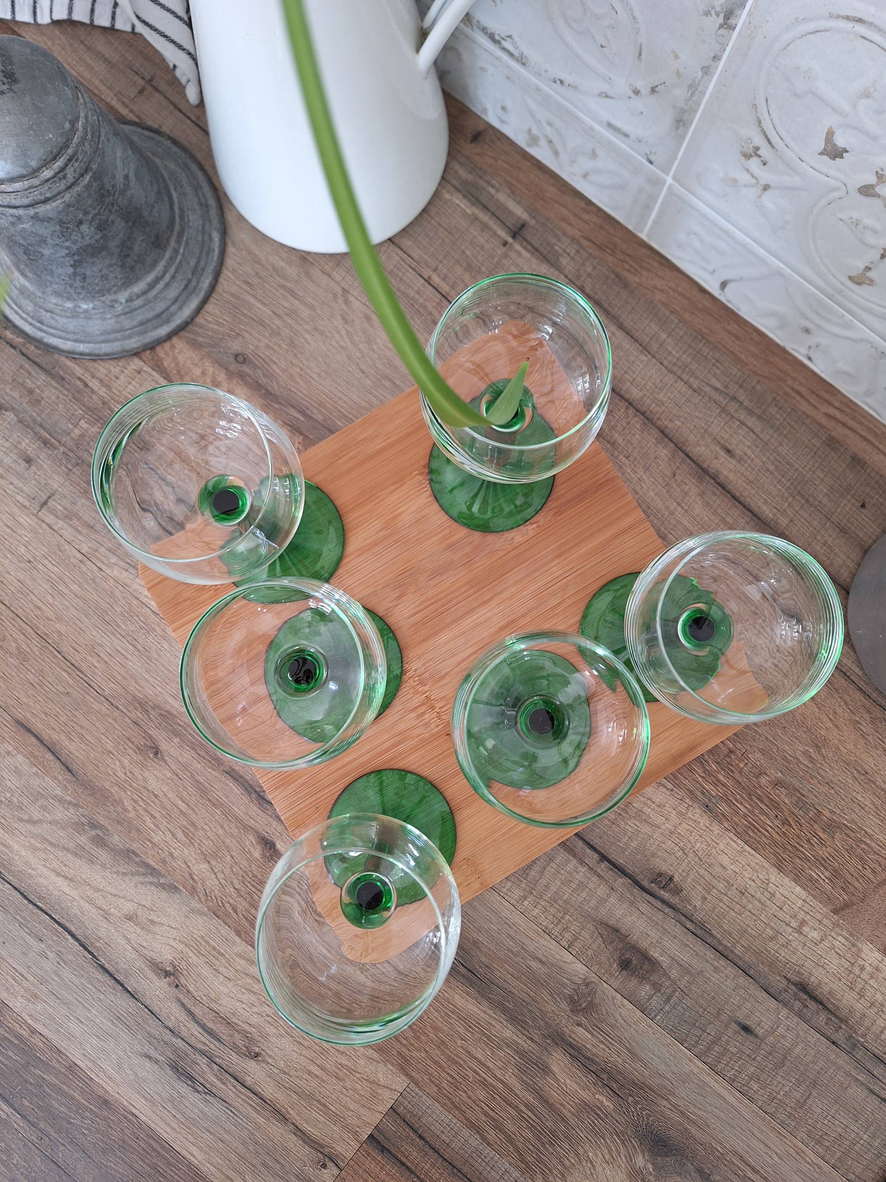 Verres à vin blanc d'Alsace