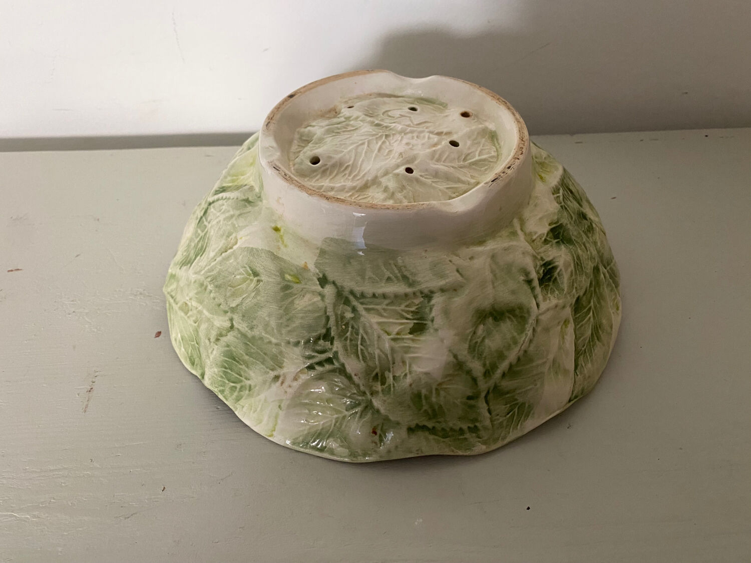 Cherry slurry salad bowl